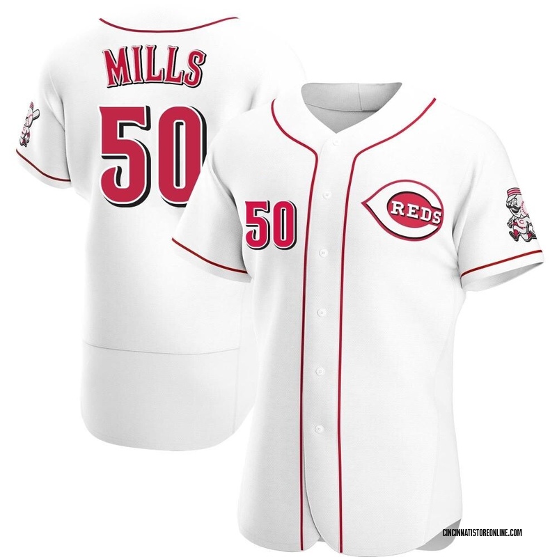 Elly De La Cruz Men's Cincinnati Reds Home Jersey - White Replica