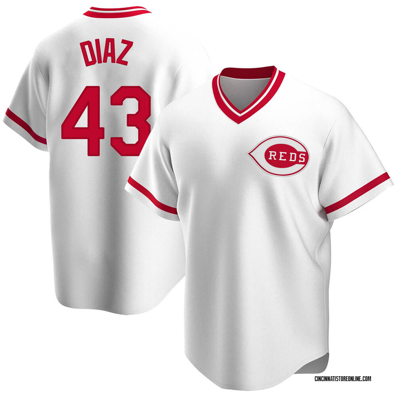 Alexis Diaz Men's Cincinnati Reds 2022 Field Of Dreams Jersey - White  Authentic