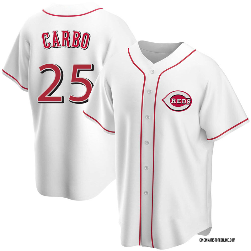 Bernie Carbo Jersey - Cincinnati Reds 1969 Home Cooperstown