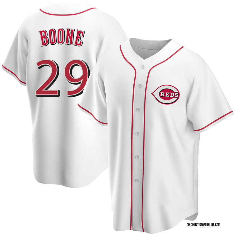 Bret Boone Men's Cincinnati Reds Home Jersey - White Replica