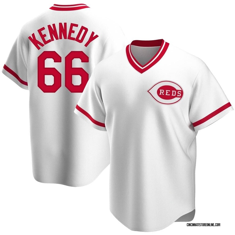 Brett Kennedy Men's Cincinnati Reds Road Jersey - Gray Replica