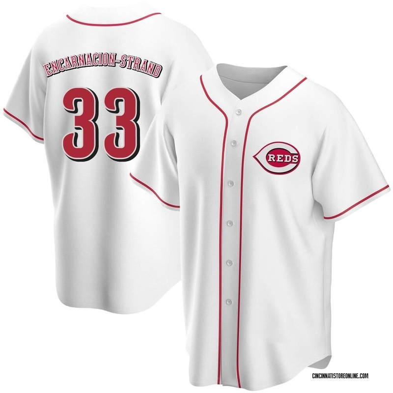 Christian Encarnacion-Strand Men's Cincinnati Reds Road Jersey