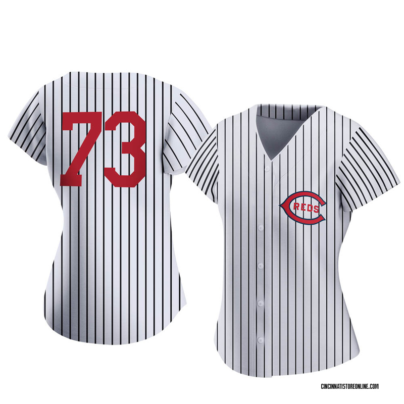 Chuckie Robinson Men's Cincinnati Reds 2023 City Connect Jersey - Black  Replica