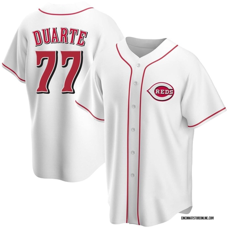 Daniel Duarte Men's Cincinnati Reds 2022 Field Of Dreams Jersey - White  Authentic