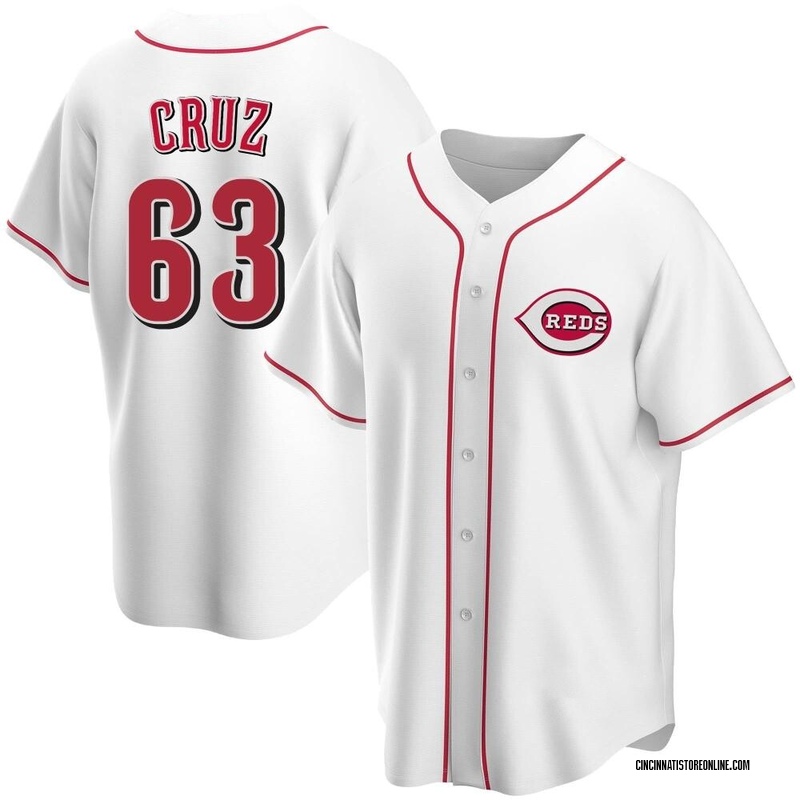 Fernando Cruz Men's Cincinnati Reds Alternate Jersey - Red Replica