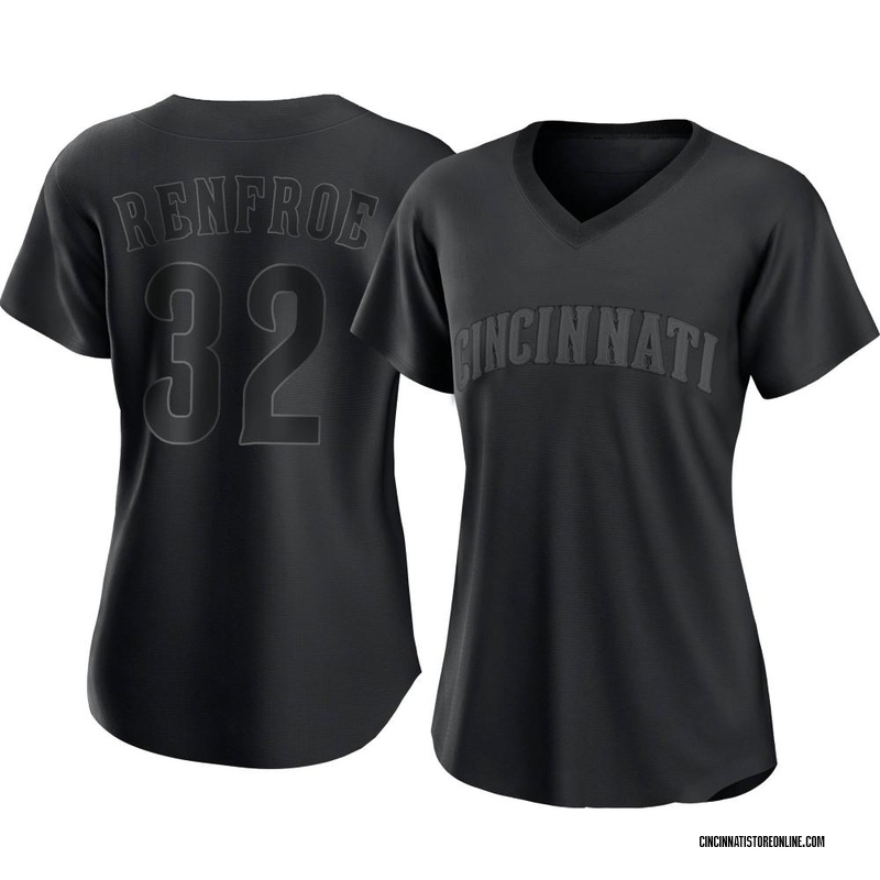 Hunter Renfroe Women's Cincinnati Reds Alternate Jersey - Black