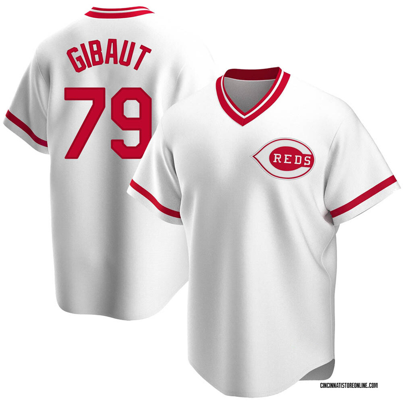 Ian Gibaut Men's Cincinnati Reds Alternate Jersey - Red Authentic