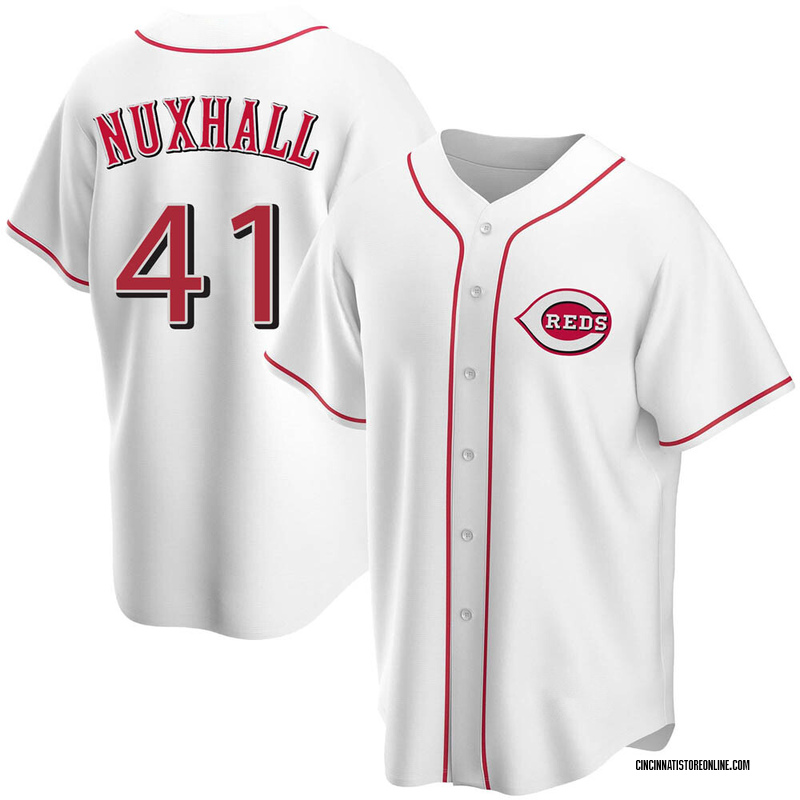 Men's Cincinnati Reds Black 2023 City Connect Jersey - All