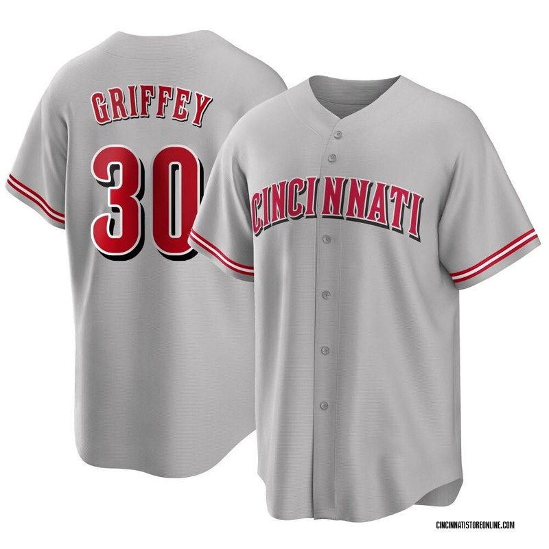 Profile Men's Ken Griffey Jr. Red/Black Cincinnati Reds Cooperstown Collection Replica Player Jersey