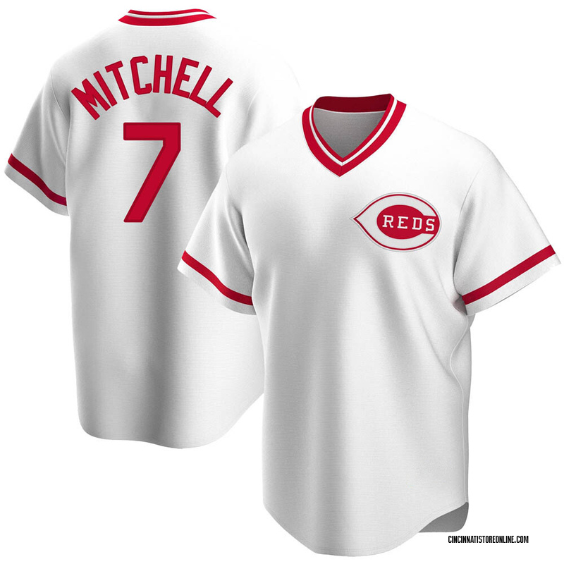 Kevin Mitchell Youth Cincinnati Reds Alternate Jersey - Black Golden Replica