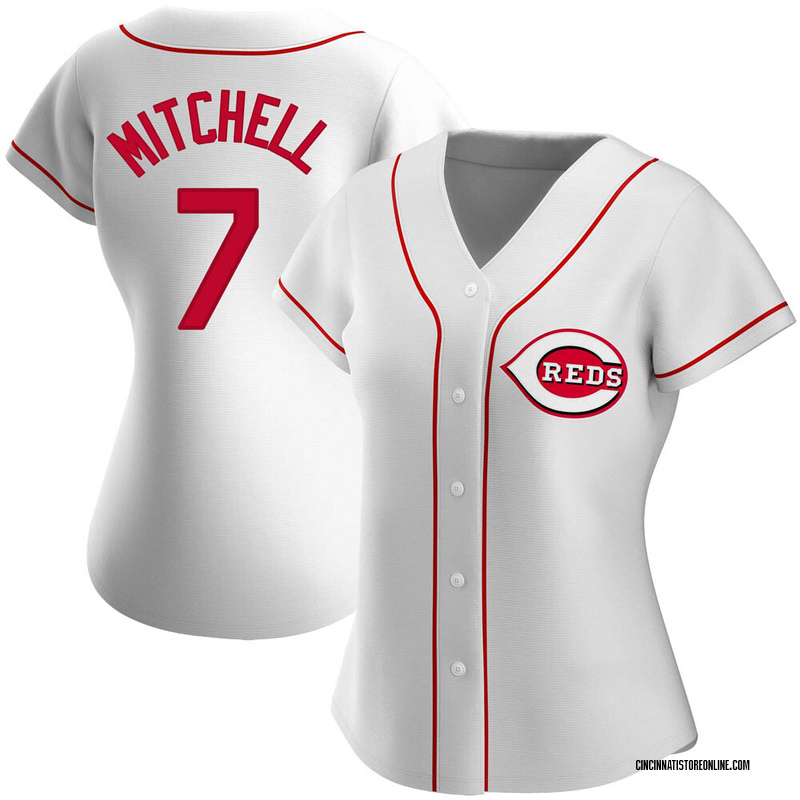 Kevin Mitchell Women's Cincinnati Reds Home Jersey - White Authentic