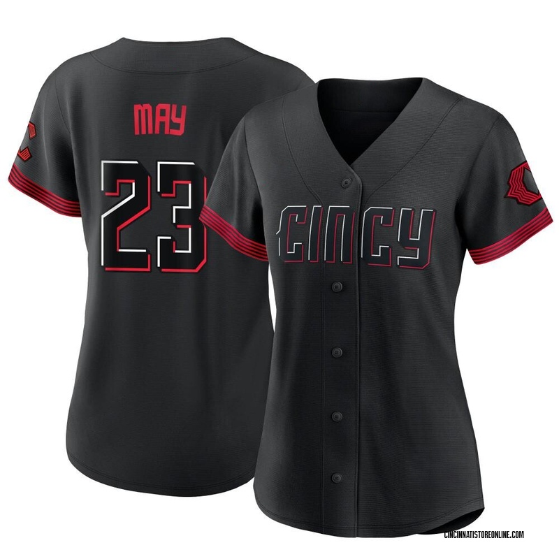 MLB Cincinnati Reds City Connect (Barry Larkin) Men's Replica Baseball  Jersey