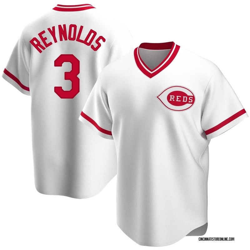 Matt Reynolds Men's Cincinnati Reds Home Jersey - White Authentic