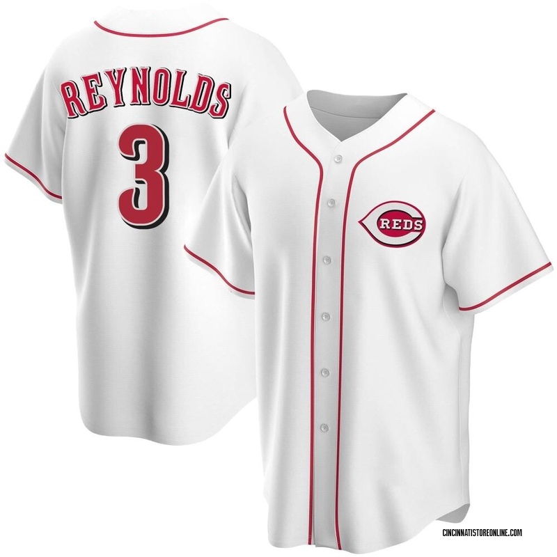 Matt Reynolds Men's Cincinnati Reds Home Jersey - White Authentic