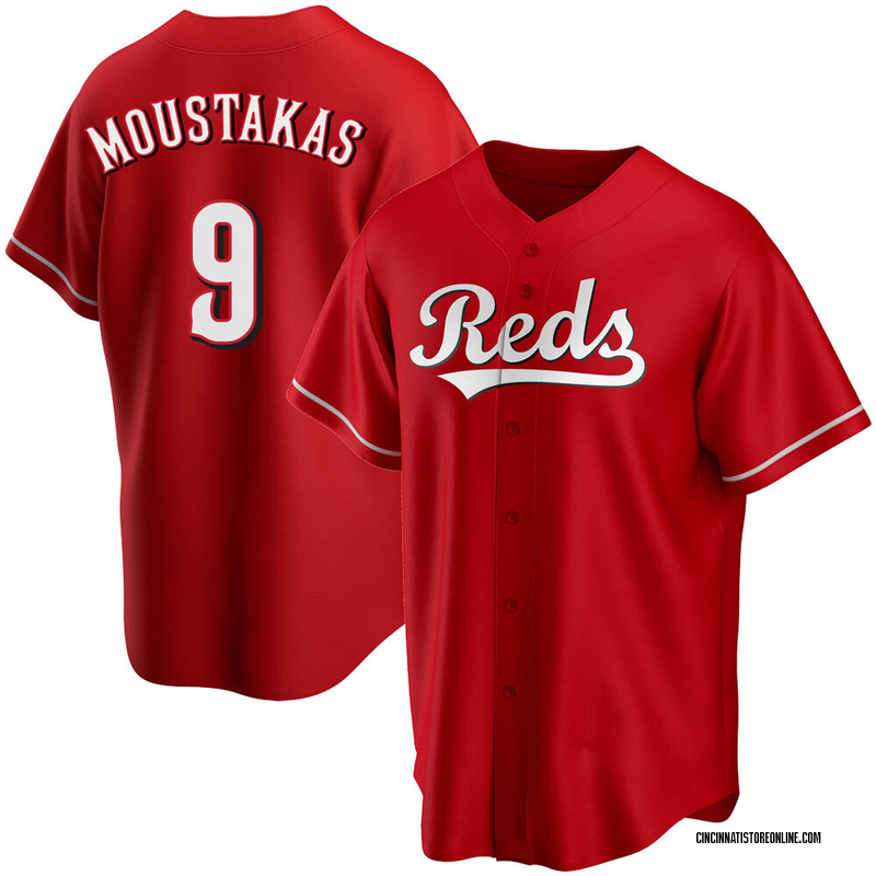 Mike Moustakas 2019 Game-Used Navy Alternate Jersey