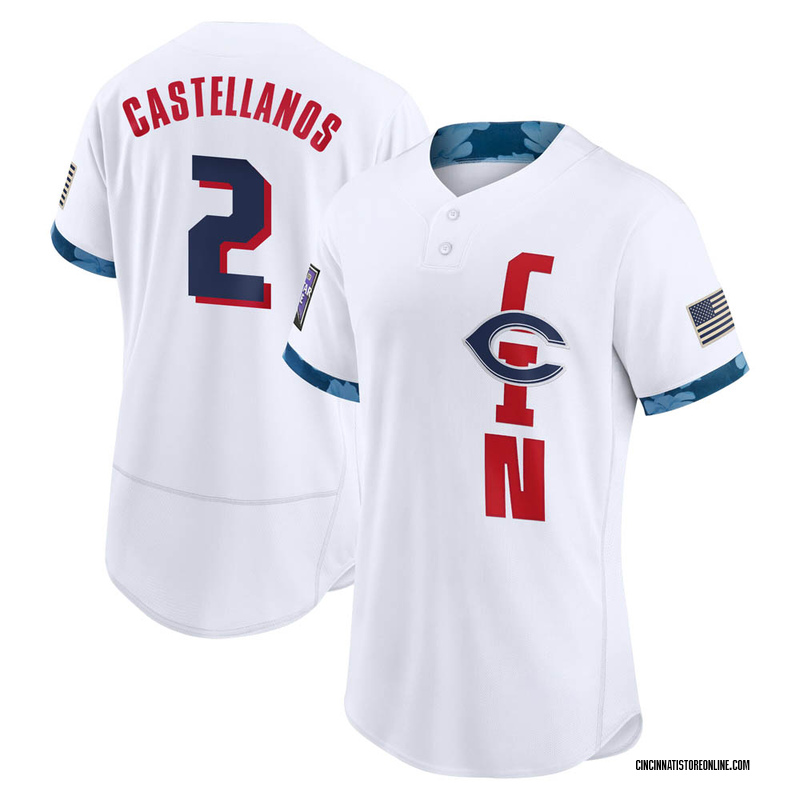 Nick Castellanos Cincinnati Reds Jersey Shirt New W India