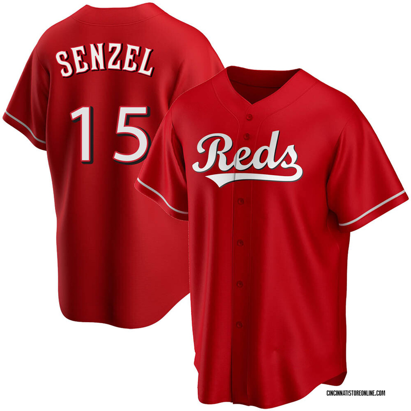 Alexis Diaz Cincinnati Reds Road Jersey by NIKE