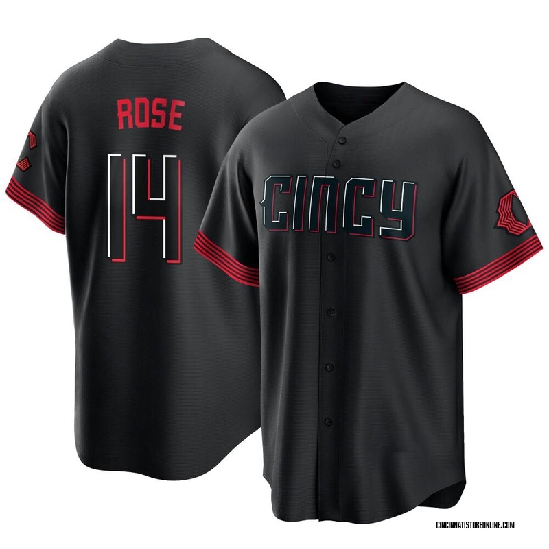 Men's Cincinnati Reds City Connect #14 Pete Rose Player Jerseys