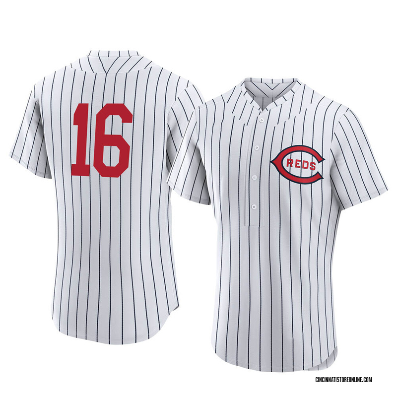 Men's Ron Oester Cincinnati Reds Authentic White Home Jersey