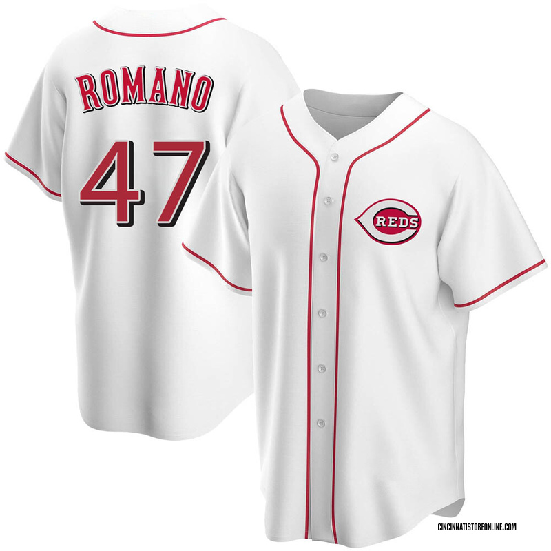 Sal Romano Cincinnati Reds Men's Black Midnight Mascot T-Shirt 