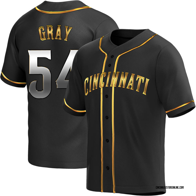 Sonny Gray Youth Cincinnati Reds Alternate Jersey - Black Golden Replica