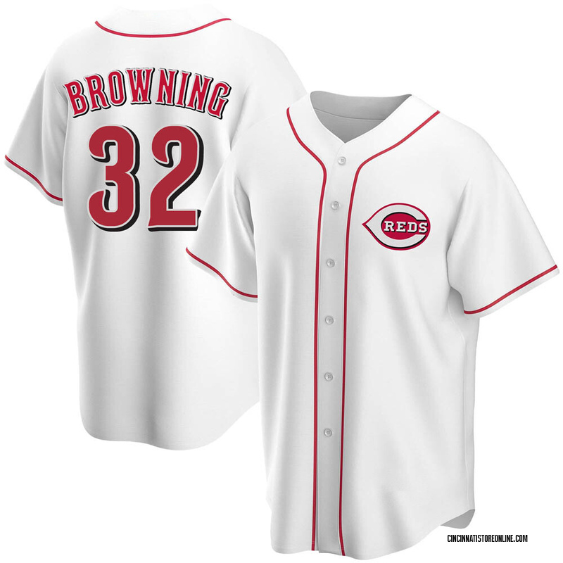 Youth Tom Browning Cincinnati Reds Authentic Brown Cool Base