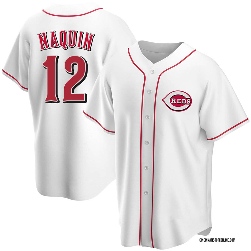 Tyler Naquin Women's Cincinnati Reds Home Jersey - White Replica