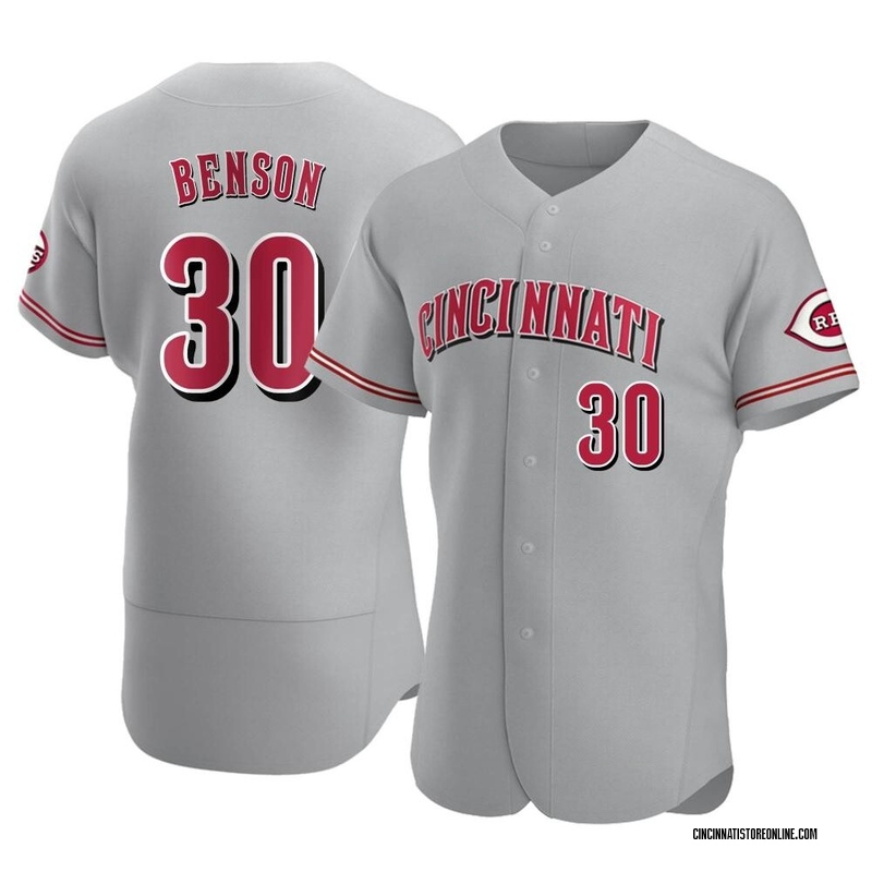 Will Benson Signed Cincinnati Reds City Connect Cincy Jersey (JSA) Roo –