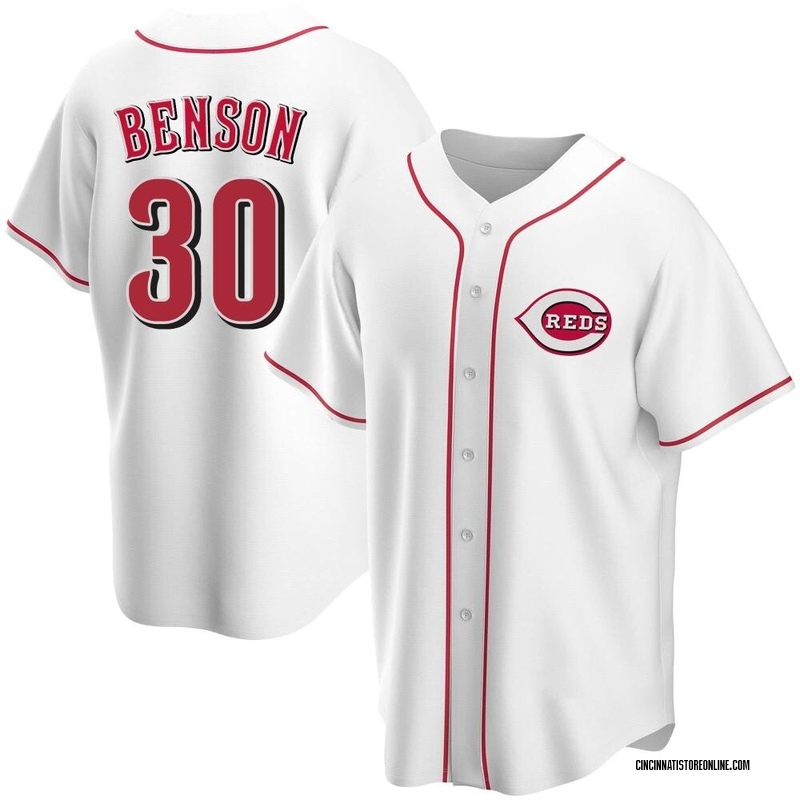 Will Benson Signed Cincinnati Reds City Connect Cincy Jersey (JSA) Roo –